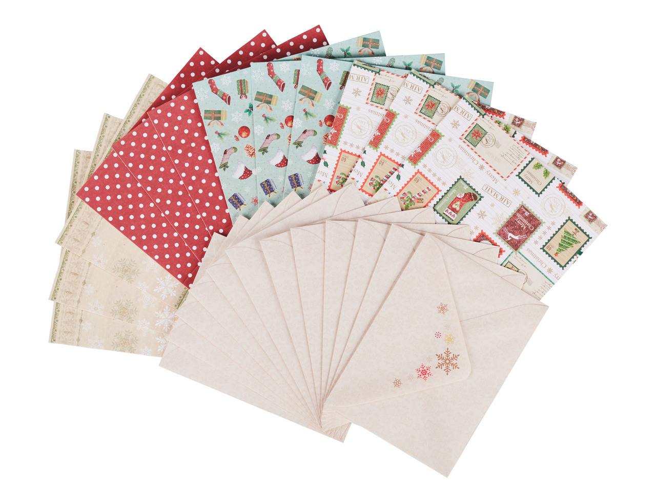 Set of Handcraft Cards or Stickers