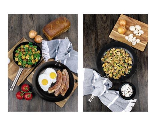 Crofton 
 Lightweight Cast Iron Fry Pans