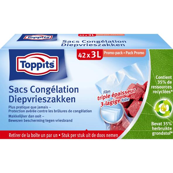 TOPPITS(R) 				Diepvrieszakjes