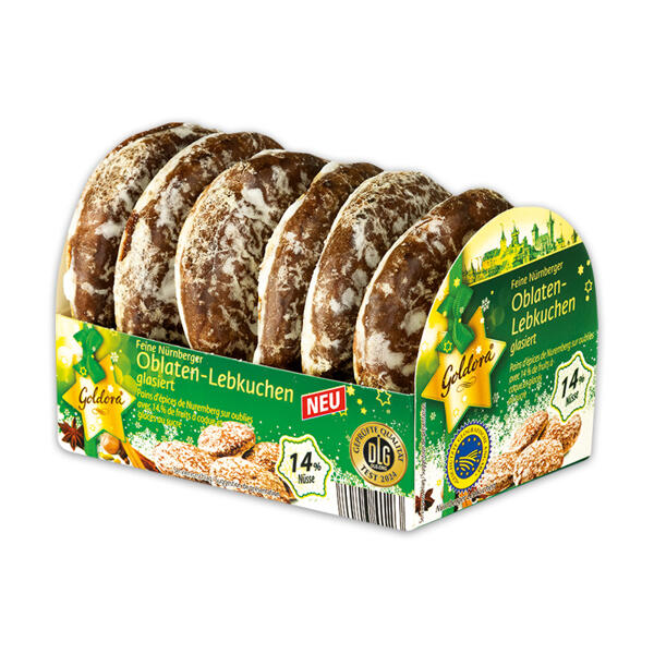 Feine Nürnberger Oblaten-Lebkuchen