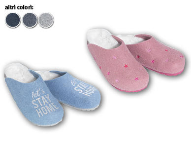 Pantofole in feltro da donna/uomo