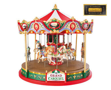 Lemax Carnival Musical Village Scenes - The Grand Carousel