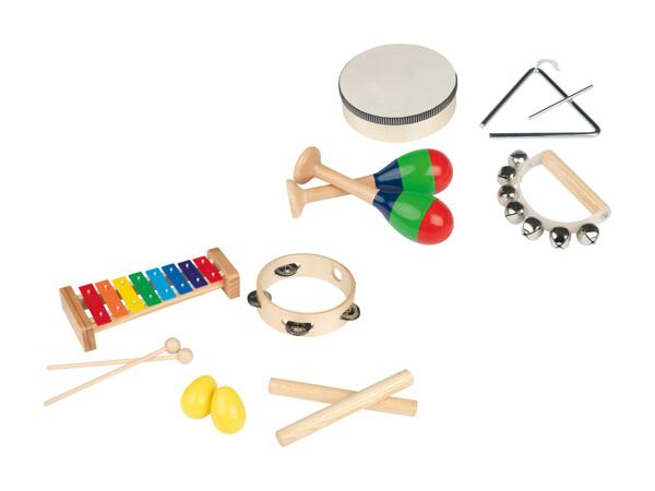 Sæt med musikinstrumenter