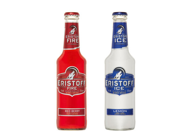 Eristoff Ice, Fire oder Flash
