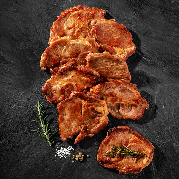 Schweine-Nackensteaks
