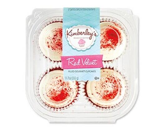 Kimberley's Bakeshoppe 
 Filled Cupcakes Red Velvet or Vanilla