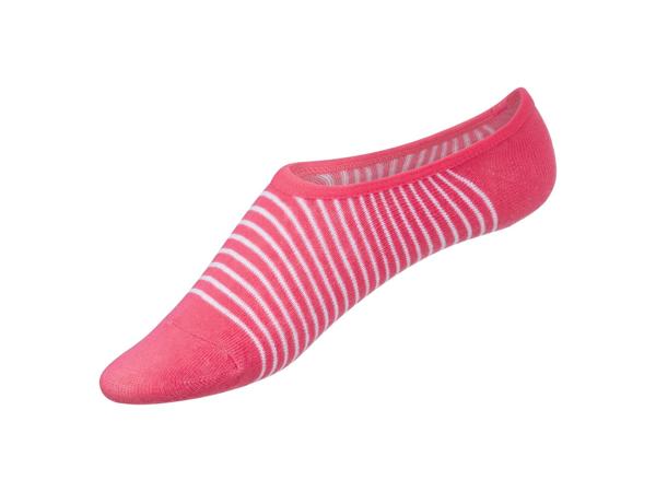 Ladies' Cotton Footsies, 5 pairs