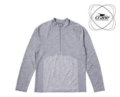 Adult's Seamless Quarter Zip Top