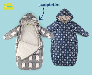 IMPIDIMPI Baby-Schneeanzug mit Fußsack