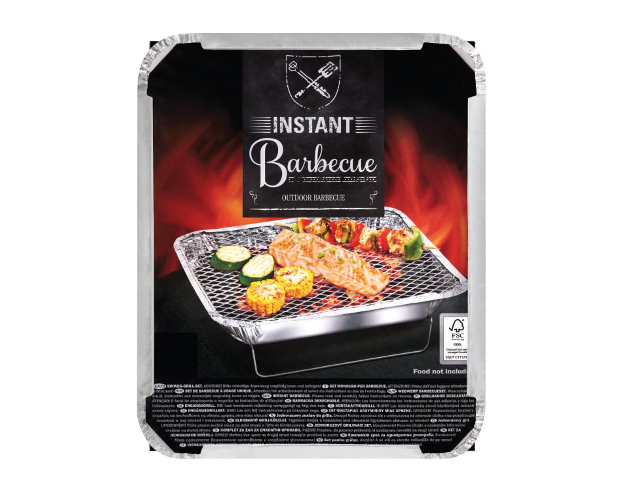 GRILLMEISTER Instant Barbecue Set