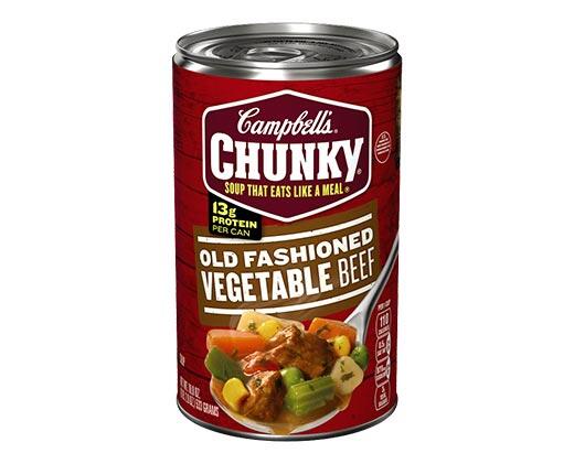 Campbell's 
 Savory Pot Roast or Old Fashioned Vegetable Beef Soup