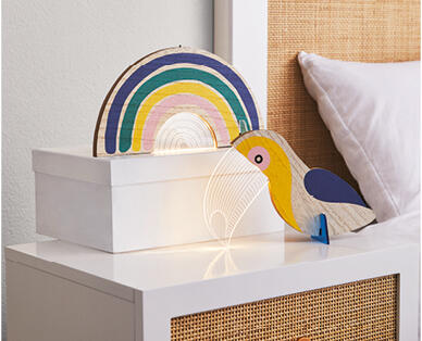 Children's Wooden Feature Light