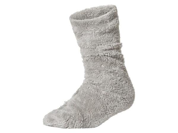 Dámské huňaté ponožky, 2 páry