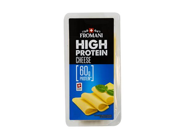 Fromage en tranches riche en protéines
