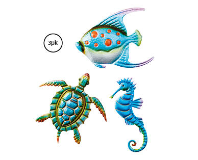 Metal Wall Art 3pk