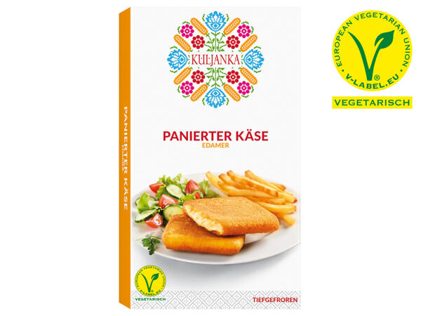 Panierter Käse