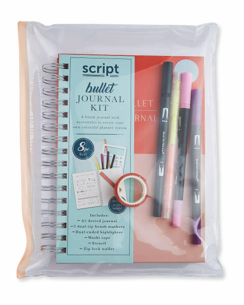Script Bullet Journal Kit