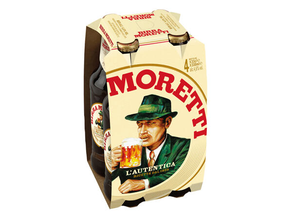 Birra Moretti 4er