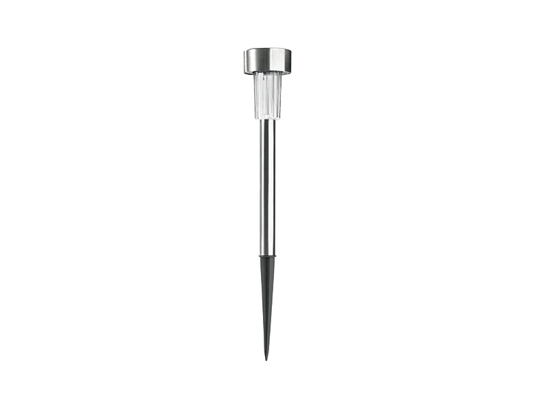 Solar-Powered LED Light with Spike