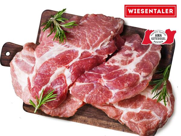 Frische Schopfsteaks