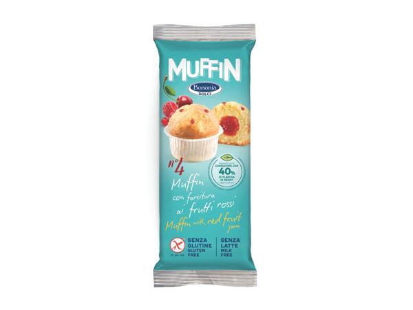 Muffins with Red Fruit Jam