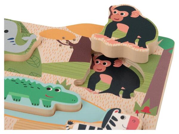 Dřevěné puzzle