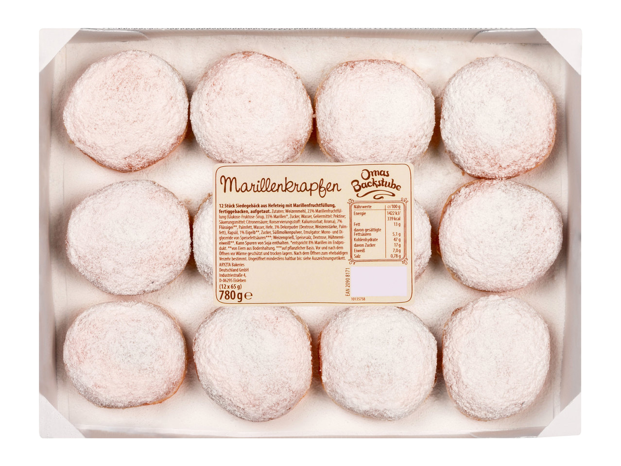 OMAS BACKSTUBE Marillenkrapfen
