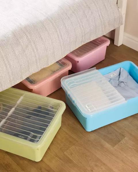 Wheeled Split Lid Box