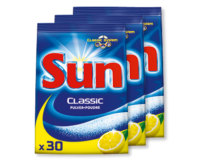 Produit pour lave-vaisselle en poudre SUN