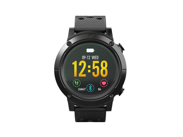 Silvercrest(R) Relógio Smart Fitness com GPS