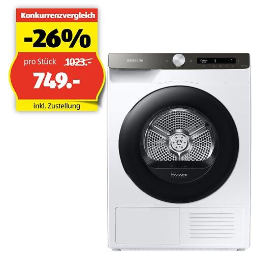 SAMSUNG Wäschetrockner DV5000, 8 kg, DV80T5220AT/S5, Carved Black