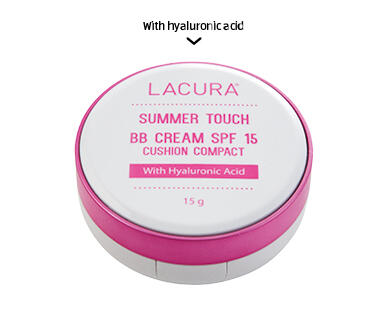 Lacura Summer Touch BB Cream with SPF15 Cushion Compact 15g