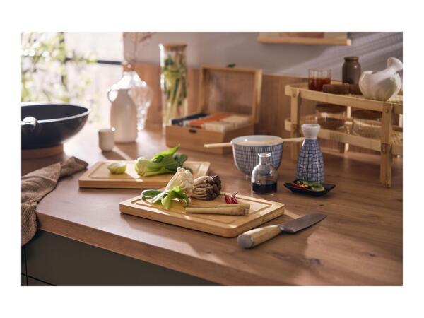 Silvercrest Bamboo Chopping Board Set - 2 Pieces
