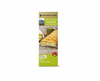 Deutsche Küche Spinach & Ricotta or Artichoke & Cheese Savory Strudels
