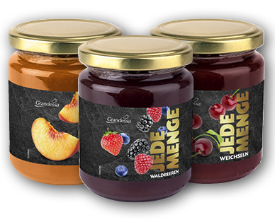 Marmellate alla frutta "Jede Menge" GRANDESSA