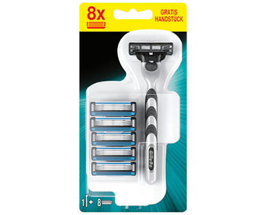 GILLETTE(R) MACH3- RASIERER INKL. 8 ERSATZKLINGEN