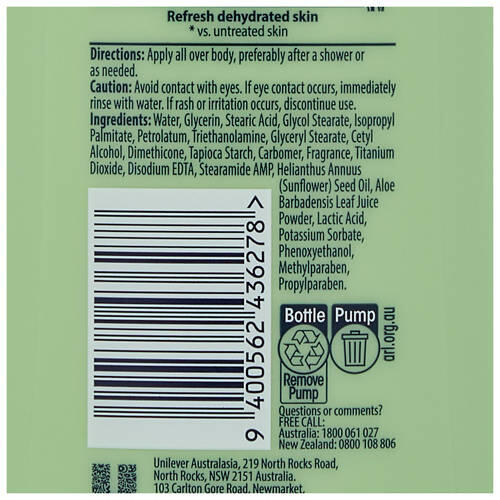 Assorted Body Lotion 750ml
