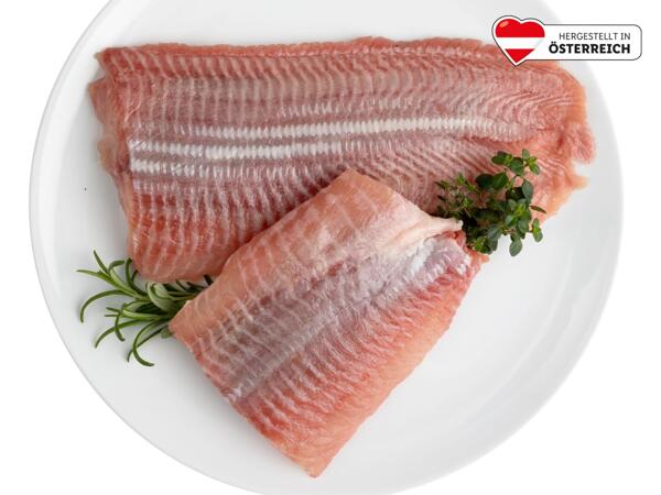 Frisches Welsfilet