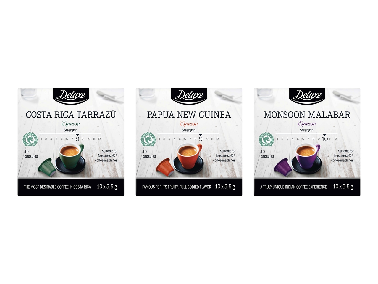 Capsules à expresso