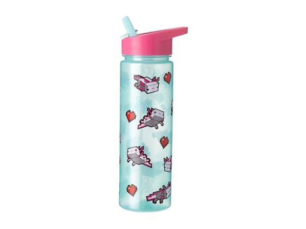 Minecraft Axolotl 600ml Character Water Bottle