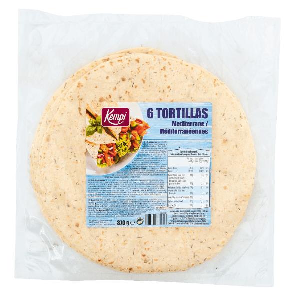 Mediterraanse tortilla's, 6 st.