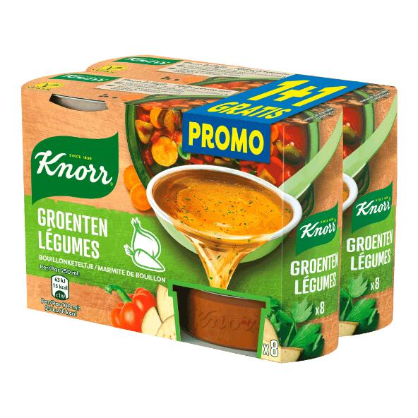 KNORR(R) 				Marmites de bouillon, 16 pcs