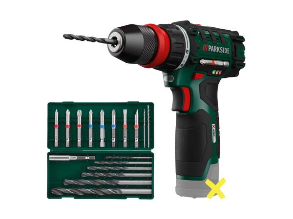 PARKSIDE(R) Batteridreven bore-/skruemaskine 12 V