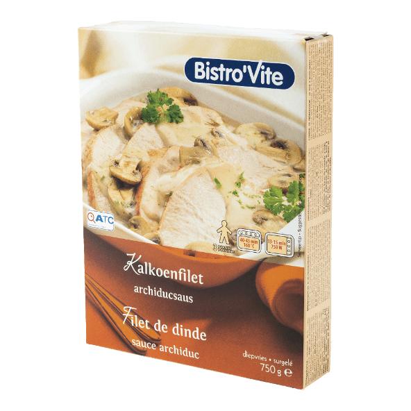 Putenfilet mit Champignonsoße