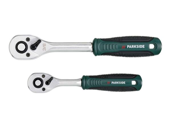 Parkside Ratchet Handle Set - 2 Piece Set