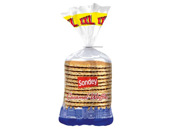 MÁSLOVÉ VAFLE S KARAMELEM