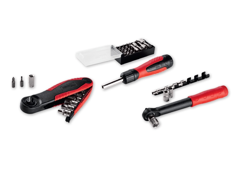POWERFIX(R) Assorted Ratchet Spanner Set/ Ratchet & Bit Set