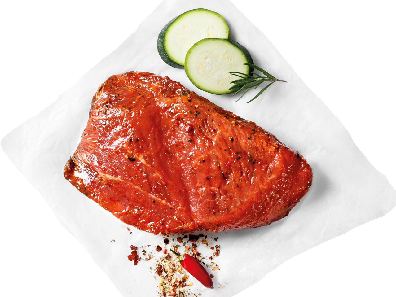 EIN GUTES STÜCK HEIMAT BIO Frische österreichische Bio-Hüftsteaks mariniert