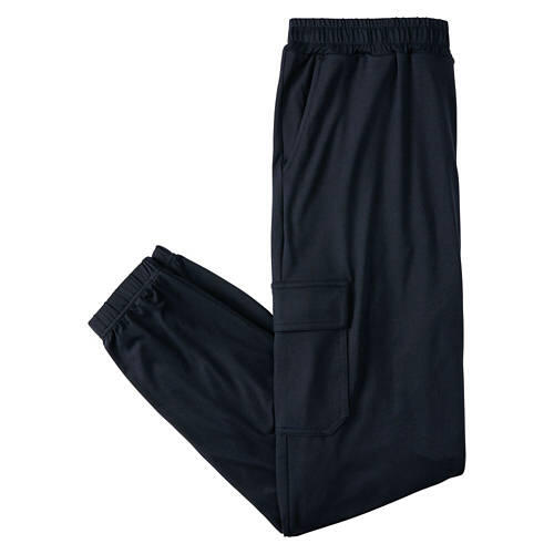 Ladies Premium Athleisure Jogger - Black Cargo, L