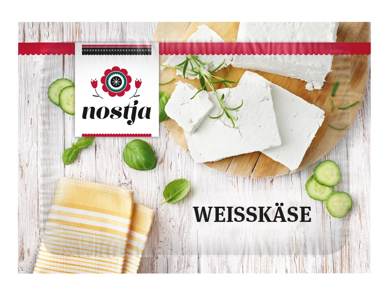 NOSTJA Weisskäse aus Kuhmilch